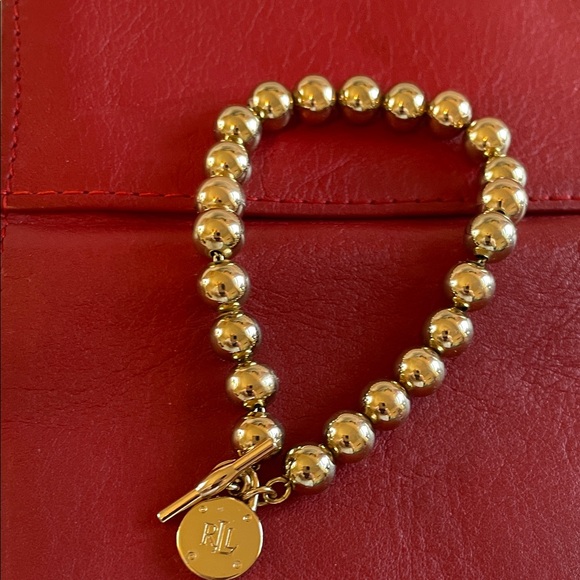 Ralph Lauren Jewelry - Ralph Lauren Gold tone Beaded Bracelet